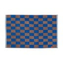 Iš organiškos medvilnės vonios kilimėlis mėlynos spalvos/rudos spalvos 50x80 cm Retro – Mette Ditmer Denmark