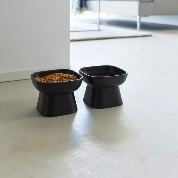 Iš keramikos augintinių dubuo visi augintiniai Tower – YAMAZAKI-image-4