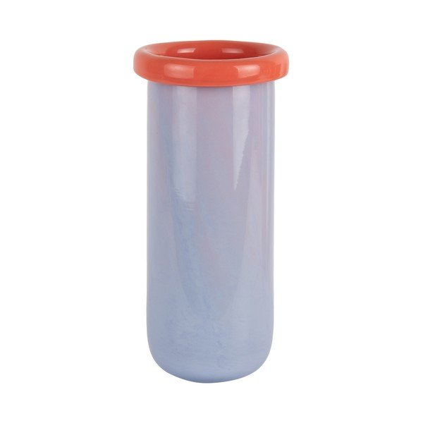 Violetinės spalvos iš stiklo  vaza (aukštis 30,5 cm) Plegado  – PT LIVING