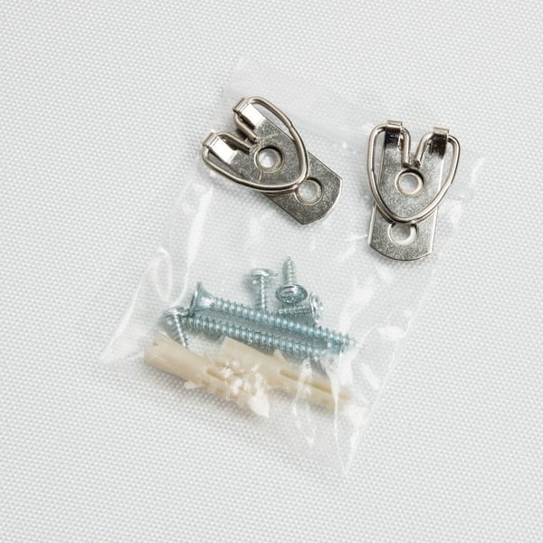 Baltas paveikslas su rėmu Kave Home Abstract, 60 x 90 cm-image-2