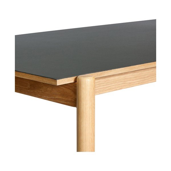 Valgomojo stalas iš ąžuolo masyvo 107x190 cm Oblique – Hübsch-image-4