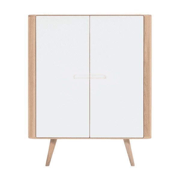 Ąžuolinė spintelė Gazzda Ena, 90 x 110 cm