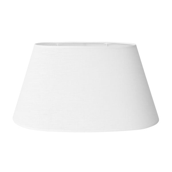 Baltas šviestuvo gaubtas 50x24 cm - Côté Table