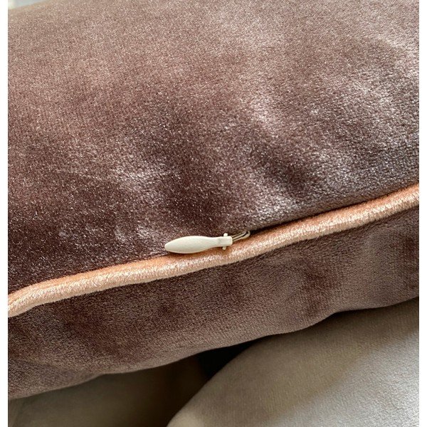 Violetinis aksominis pagalvės užvalkalas Joynodes Paul, 43 x 43 cm-image-2