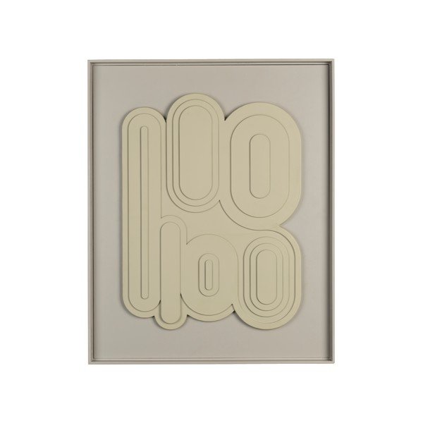 3D paveikslas su rėmeliu 52x64 cm August – Zuiver