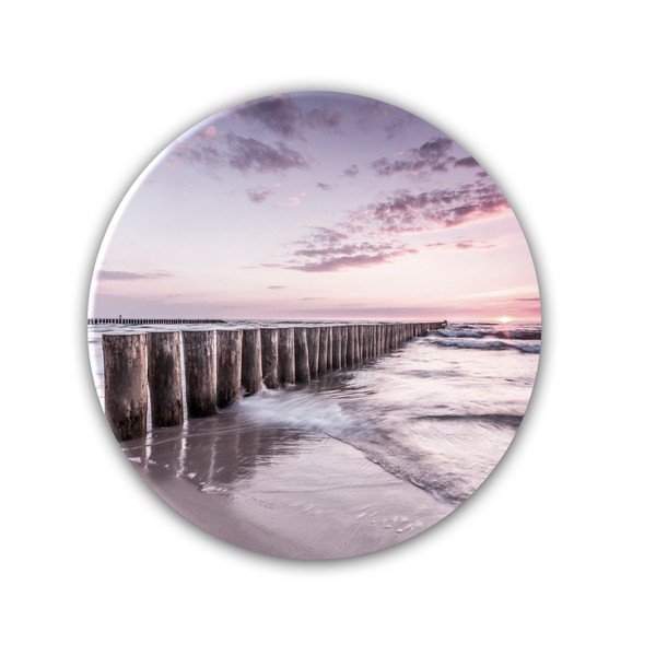 Sienų dekoracija Styler Glasspik Ringart Sunset, ø 70 cm-image-2