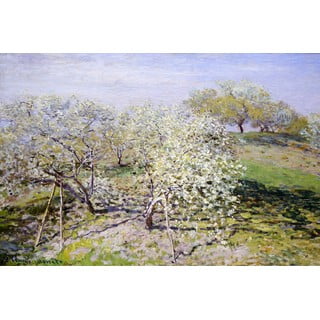 Claude Monet reprodukcija Spring, 90 x 60 cm