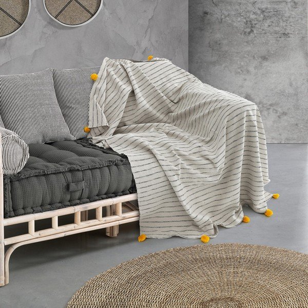 Iš medvilnės antklodė ir pledas 135x190 cm Venezia – Tomasucci-image-1