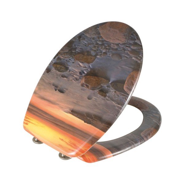 Wenko Stone Shore klozeto sėdynė, 44,5 x 36,5 cm-image-2