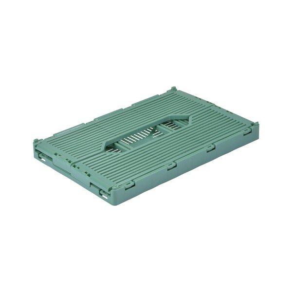 Daiktadėžė iš plastiko šviesiai žalios spalvos 30x20x11.5 cm – Homéa-image-3