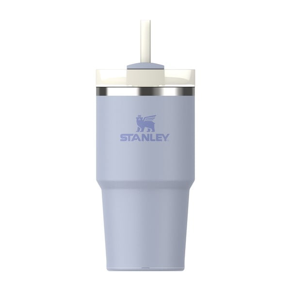 Violetinės spalvos iš nerūdijančio plieno su šiaudeliu termosas 600 ml Quencher H2.0 FlowState Tumbler Dew Drop – Stanley