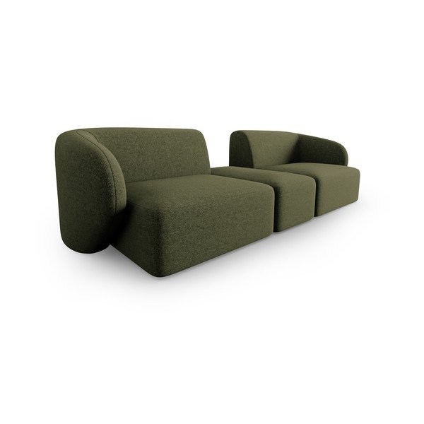 Sofa oranžinės spalvos 239 cm Shane – Micadoni Home-image-1