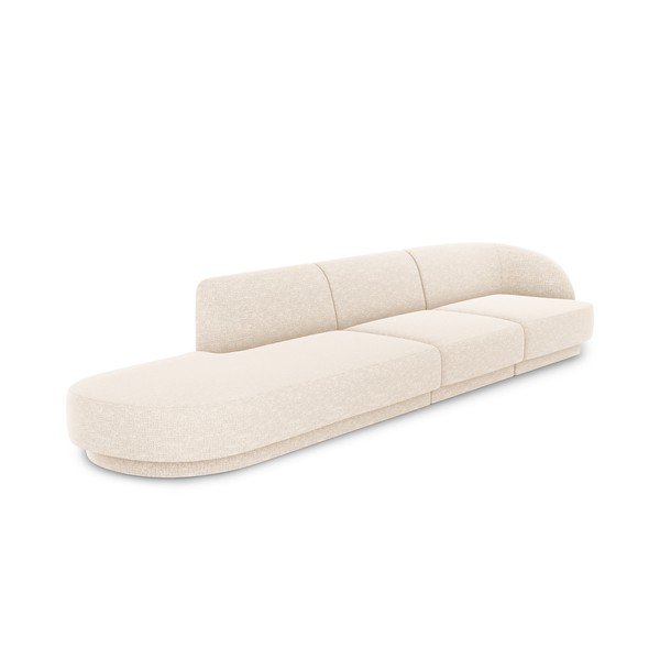 Kreminė sofa 302 cm Miley - Micadoni Home-image-3