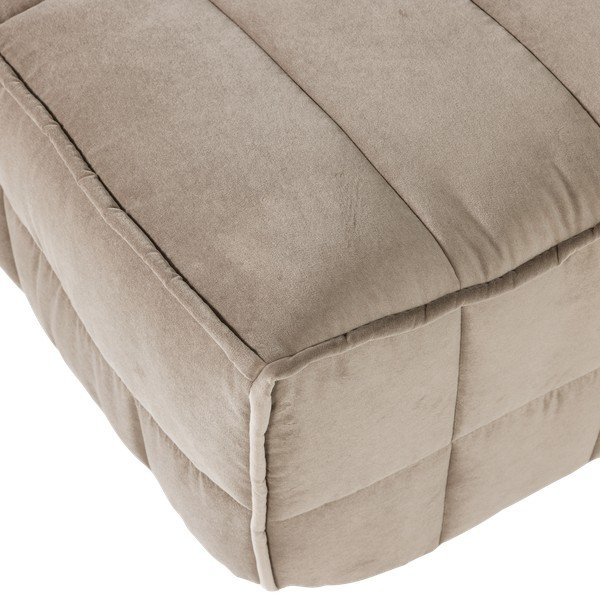 Taupe spalvos iš audinio taburetė iš velveto Cluster – vtwonen-image-1