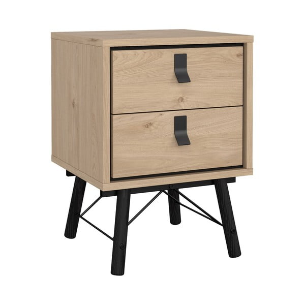 Naktinis staliukas natūralios spalvos iš ąžuolo Ry – Tvilum-image-2