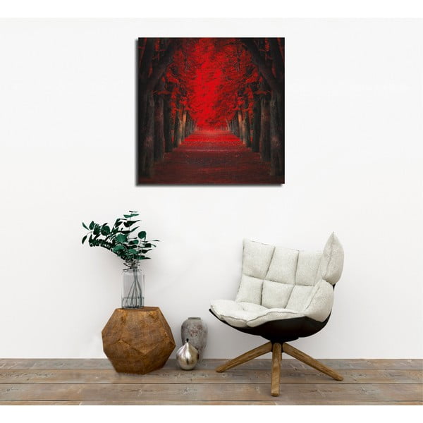 Paveikslas ant drobės Red Trees, 45 x 45 cm-image-1