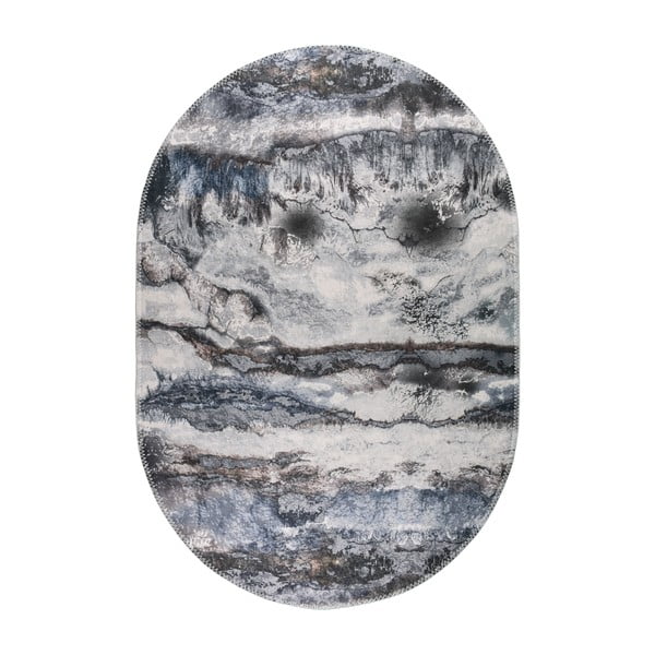 Skalbiamas kilimas pilkos spalvos 60x100 cm – Vitaus