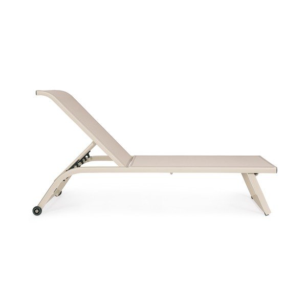 Natūralios spalvos metalinis sodo šezlongas Taylor – Bizzotto-image-2