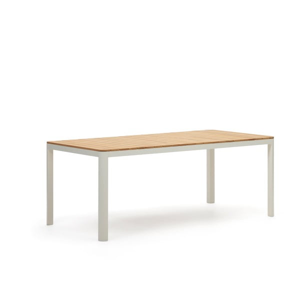 Sodo valgomojo stalas 100x200 cm Bona - Kave Home-image-1