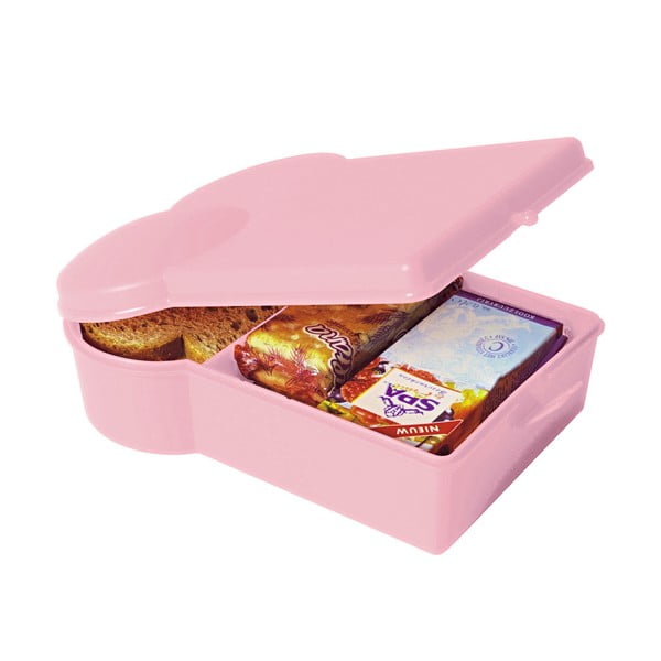 Šviesiai rožinė užkandžių dėžutė PT KITCHEN Lunchbox