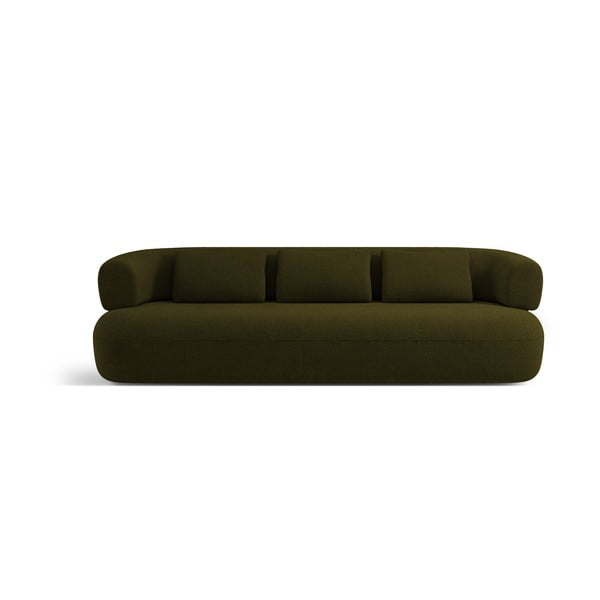 Iš boucle sofa žalios spalvos 226 cm Jenny – Micadoni Home