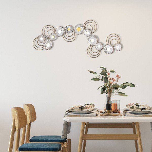 Metalinė sienų dekoracija 101x41 cm - Wallity-image-2