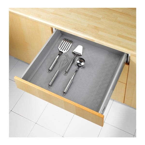 Kilimėlis nuo slydimo 500, pilkos spalvos Wenko, 150 x 50 cm