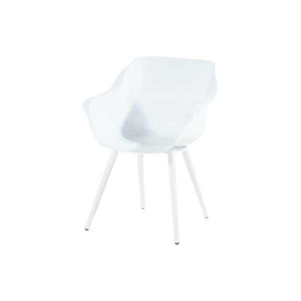 Plastikinės sodo kėdės baltos spalvos 2 vnt. Sophie Studio – Hartman