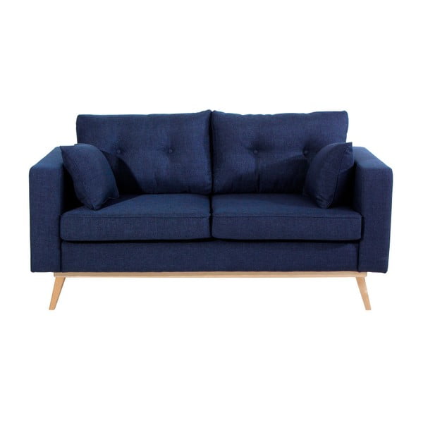 Tamsiai mėlyna dvivietė sofa "Max Winzer Tomme-image-2