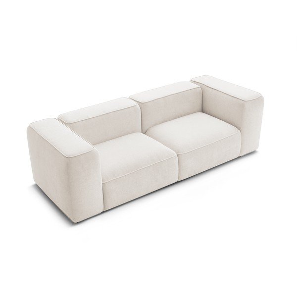 Sofa baltos spalvos 255 cm Zephyr – Bobochic Paris-image-4