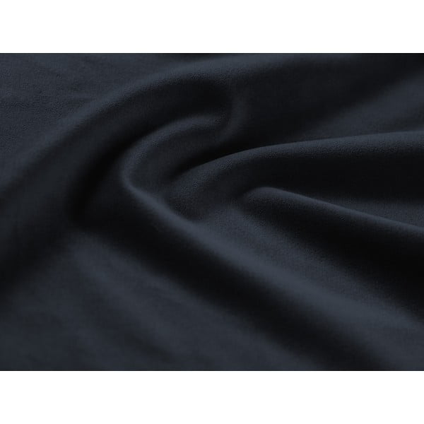 Tamsiai mėlynos spalvos iš velveto taburetė Kyoto – Cosmopolitan Design-image-4