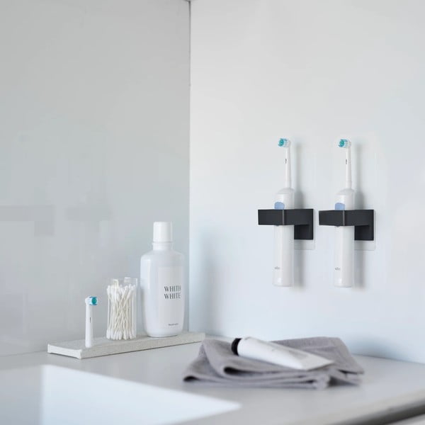 Iš plastiko daugiafunkcinis laikiklis juodos spalvos Film Hook – YAMAZAKI-image-1