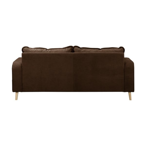 Tamsiai ruda sofa 193 cm Beata - Ropez-image-4