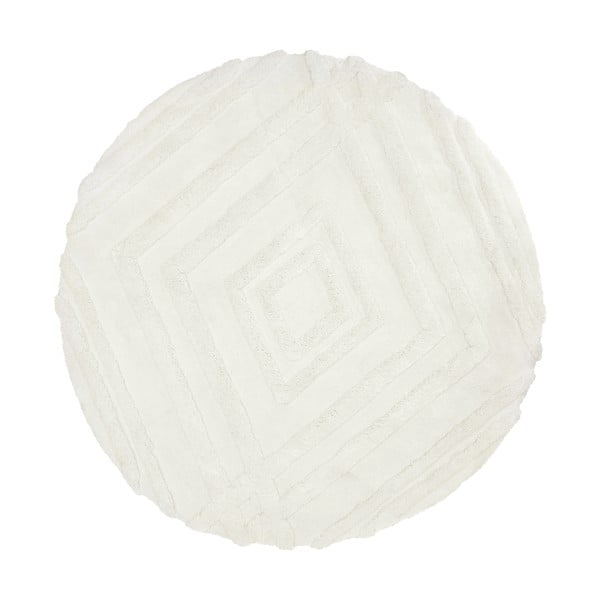 Smėlio spalvos apvalus kilimas ø 150 cm Magda - Westwing Collection