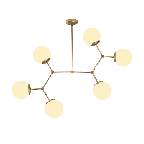 Aukso ir baltos spalvos šviestuvas Opviq lights Damar-image-2