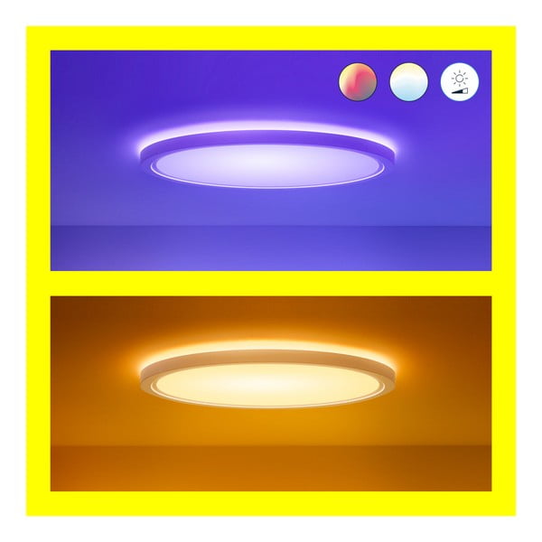 Išmanus lubinis šviestuvas LED 22 W SuperSlim – WiZ-image-2