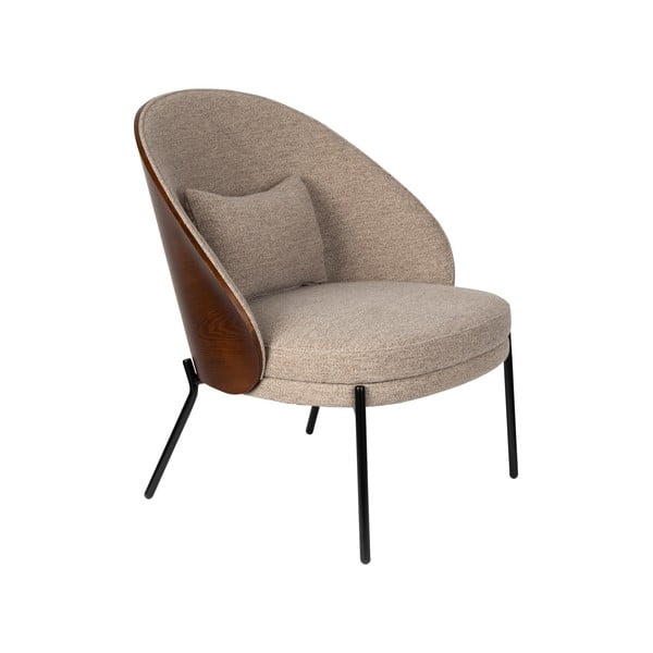 Krėslas smėlio spalvos Rodin – Dutchbone