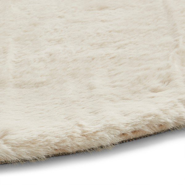 Kreminis kilimas Think Rugs Teddy, ⌀ 120 cm-image-2