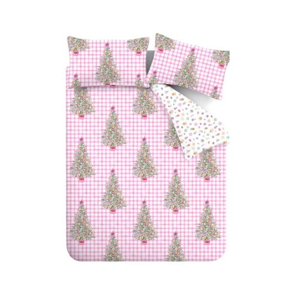 Rožinės spalvos dvigulė patalynė 200x200 cm Sweets and Treats – Catherine Lansfield