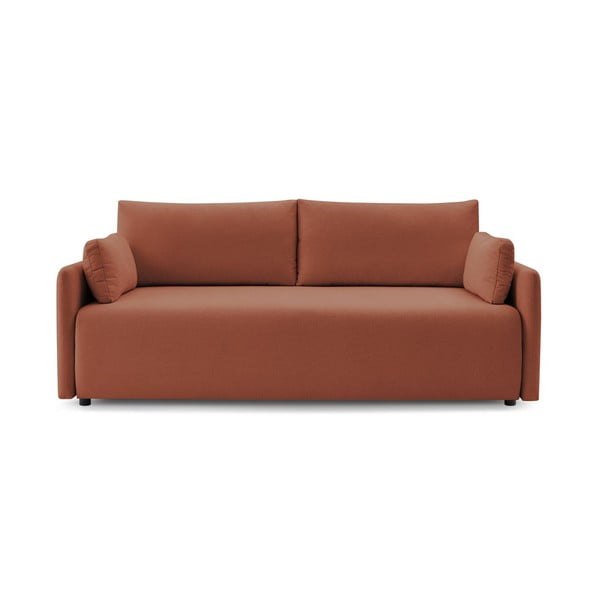 Sulankstoma sofa oranžinės spalvos 211 cm Marcel – Bobochic Paris