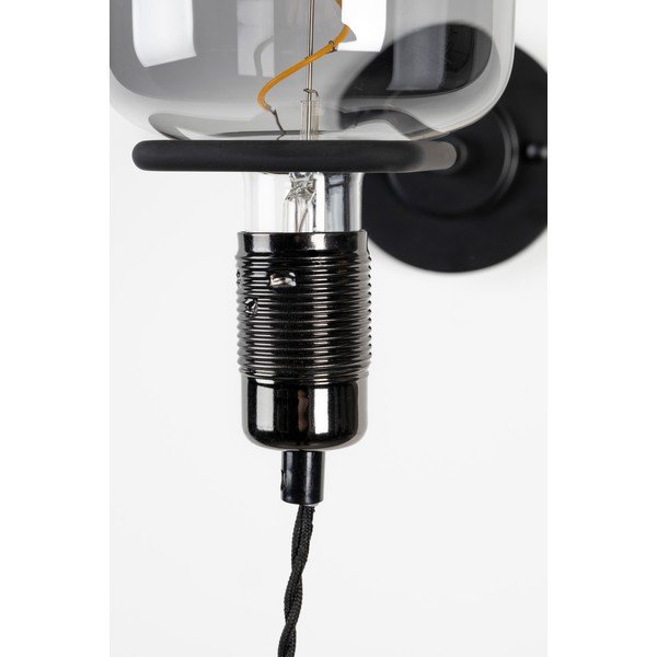 Sieninė lempa juodos spalvos LED Hazy – Zuiver-image-4
