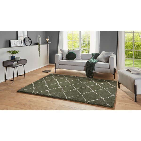 Žalias kilimas Mint Rugs Hash, 80 x 150 cm-image-2