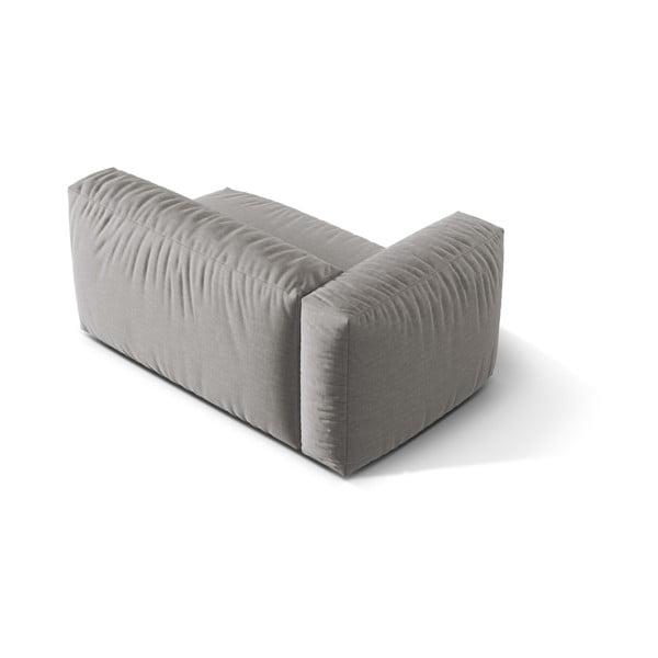 Modulinė sofos dalis šviesiai pilkos spalvos (su kairiuoju kampu) Martina – Micadoni Home-image-3