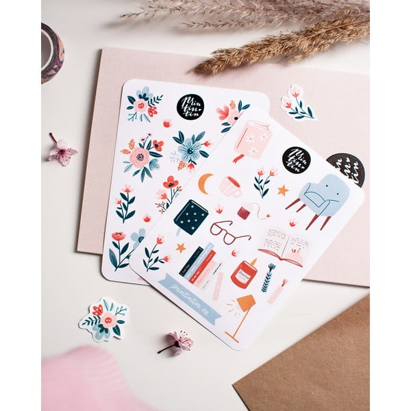 Viniliniai lipdukai Flowers Printintin, 10,5 cm x 14,5 cm-image-2
