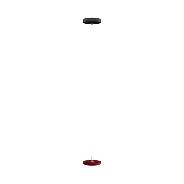 Kabantis šviestuvas raudonos spalvos LED ø 15 cm su metaliniu gaubtu Asteria Micro – UMAGE-image-3