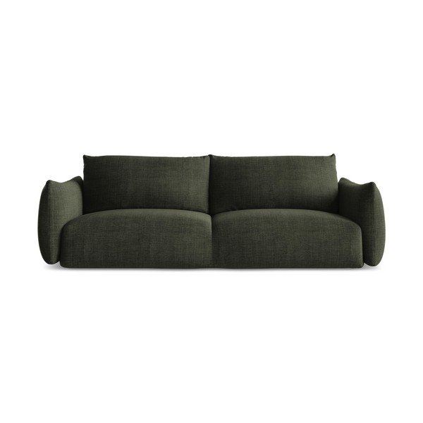 Žalios spalvos sulankstoma sofa 230 cm Leila – Makamii