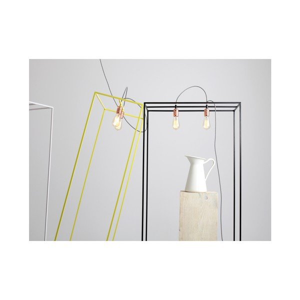 Juodas grindų šviestuvas "Custom Form Metric", plotis 70 cm-image-3