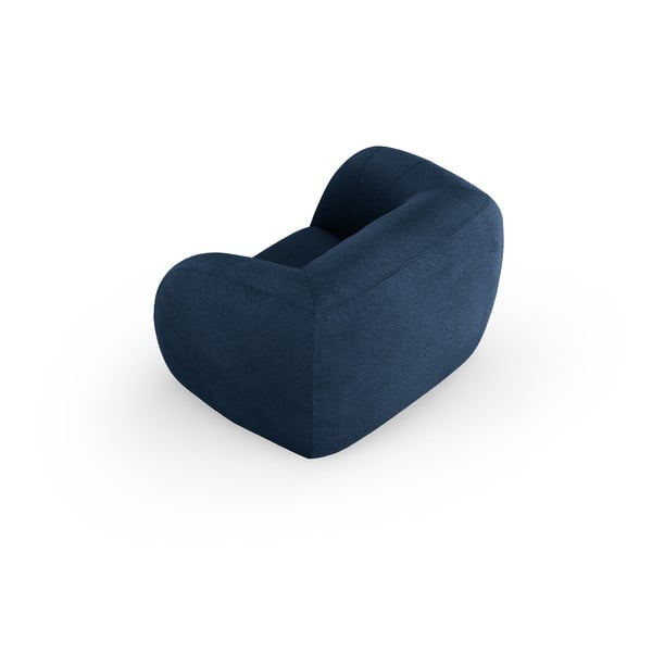 Krėslas iš boucle mėlynos spalvos Essen – Cosmopolitan Design-image-3