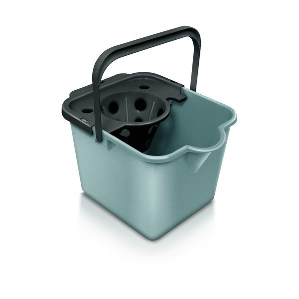 Pilkas plastikinis šluostės kibiras 12 l - Addis