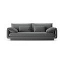 Sofa tamsiai pilkos spalvos 220 cm Torino – Micadoni Home
